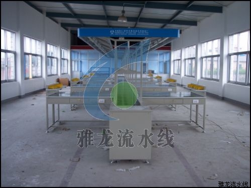 路燈裝配流水線